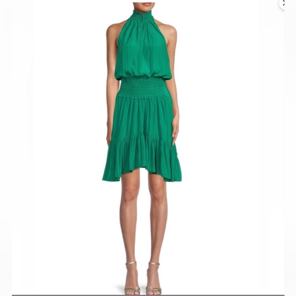 A.L.C. Cody Smocked Dress Size 4